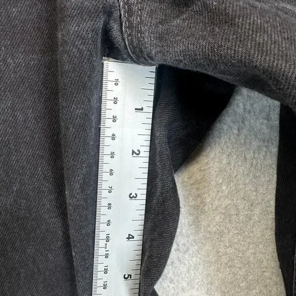 Levi's 501 Jeans Mens Size 40 x 30 Black Denim Button Fly Straight Leg 5-Pockets